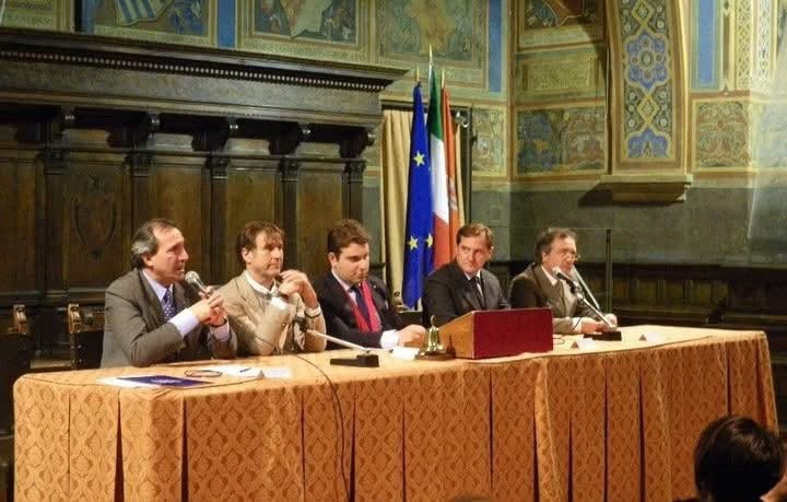 Il tavolo dei relatori, Sala dei Notari, 2011